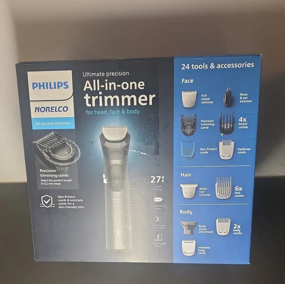 Philips Norelco Ultimate Precision All In One Trimmer & Accessories OB